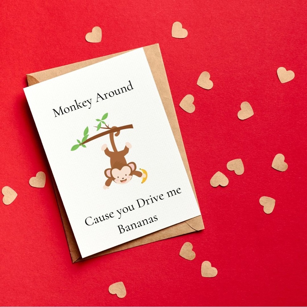 Valentines Day Card Printed/Birthday Gift